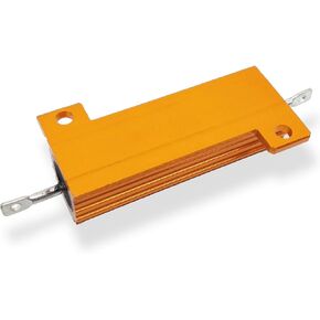 2PCS 250 ohm 250 100W Watt Aluminum Housed Metal Case Wirewound Resistors