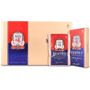 CheongKwanJang Honeyed Korean Red Ginseng Slices, Boost Natural Energy, Performance and Immunity - 6 Pack