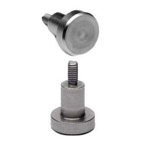 Flat Contact Points for Dial Digital Indicator Depth Gauge Thickness Gauge 10mm Diameter M2.5 Thread 10mm Length