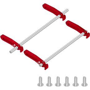 GOUPRC Adjustable 1/10 Scale Bumper Mount Front Rear, Metal Bumper Set Complete for RC Crawler Axial SCX10 Element Enduro Gen7 Gen8 TRX6 TRX4 Upgrades (Black)