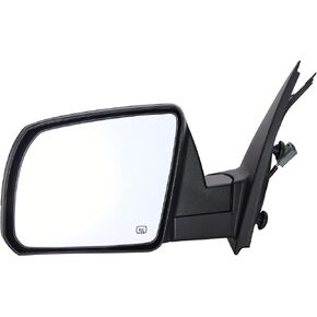 ZPOASTS Towing Mirror Replacement Fit for 07-16 TOYOTA TUNDRA Powered,W/Heated,Black LEFT SIDE