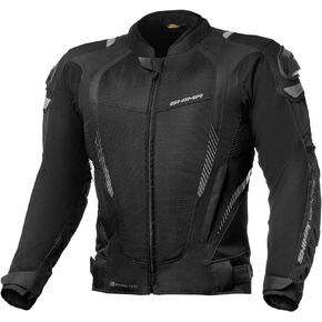 SHIMA MESH PRO Motorbike Jacket for Men - Summer Mesh Mens City Biker Jacket with Shoulder Sliders CE Back Shoulder Elbow Armor Pads Width Adjustment (White, XXL)