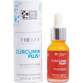 Turmeric Curcumin Plus - 15 ml Liquid Drops Curcumin Supplements
