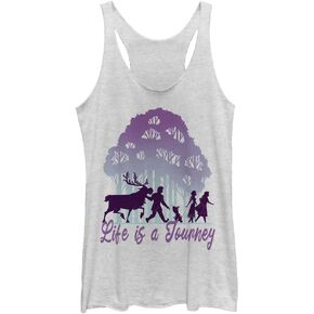 Disney Frozen Two Life Journey Women's Racerback Tank Top