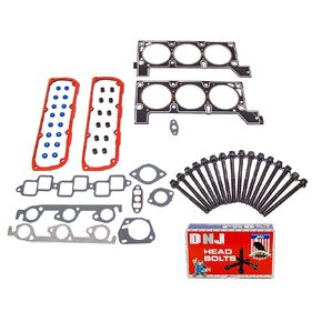 DNJ HGS1108 Graphite Cylinder Head Gasket Set for 1998-2000 / Chrysler, Dodge, Plymouth/Caravan, Grand Caravan, Grand Voyager, Town & Country, Voyager / 3.8L / OHV / V6 / 12V / 230cid