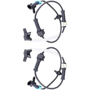 SCITOO 2 pcs Front Left Right ABS Wheel Speed Sensors Fit for Chevy Avalanche 2500/Silverado 1500/2500/3500/Suburban 2500, for GMC Sierra 1500/2500/3500/Yukon XL 2500, for Hummer H2 ALS483