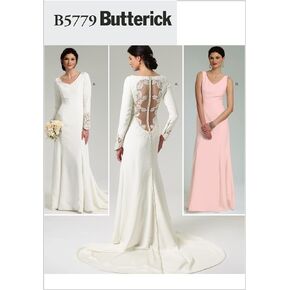 Butterick Patterns B5779AX5 Misses' Dress Sewing Pattern, Size AX5 (4-6-8-10-12)