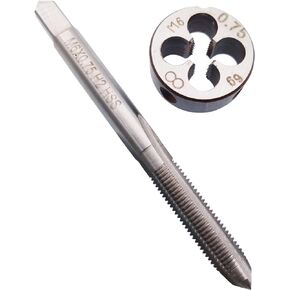 HSS M6 x 0.75mm Tap and M6 x 0.75mm Die Metric Thread Right Hand