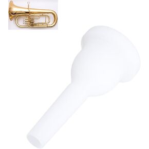Tuba Mouthpiece,Mt‑20 Tuba Mouthpiece ABS Plastic Wind Tuba Instrument,Accessories Playing Parts for Trombone Mouthpiece in Kuwait