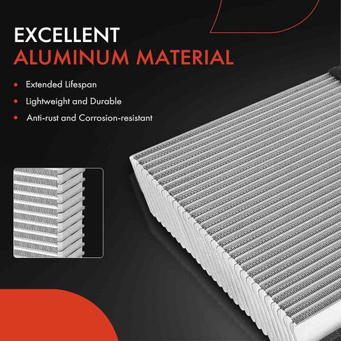 قلب مبخر A-Premium A/C متوافق مع مرسيدس بنز GL-Class GL320 GL350 GL450 GL550، ML-Class ML320 ML350 ML450 ML500 ML550 ML63 AMG، R-Class R320 R350 R500 R63 AMG، مع لوحة الضغط in Saudi Arabia