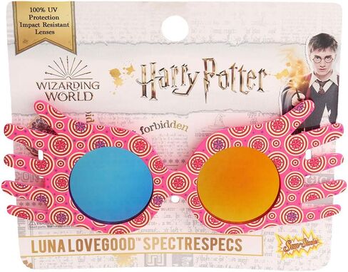 Sun-Staches Harry Potter Wizarding World Luna Lovegood Lil' Characters Specrespecs Kid Costume Party Shades Child Size Sunglasses UV400 Multi in Saudi Arabia