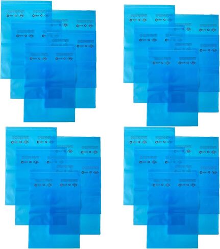 أكياس إغلاق بسحاب لمنع الصدأ من VCI (12 × 18 بوصة - 4 مل) أكياس بولي Cortec VpCI-126 مضادة للصدأ ذات ختم علوي VCI لحماية المعادن (عبوة من 5 قطع) in Kuwait
