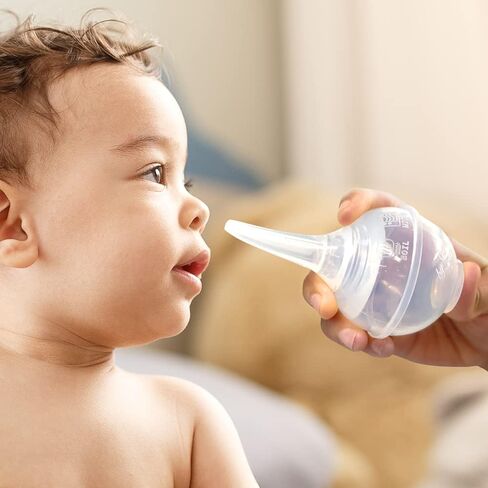 NeilMed NeoBulb شفاطة معقمة للفم والأنف، تم تطويرها بواسطة الأطباء، سيليكون صالح للطعام، جاهز للاستخدام في المخاض والولادة، ودور الحضانة وفي المنزل in Kuwait