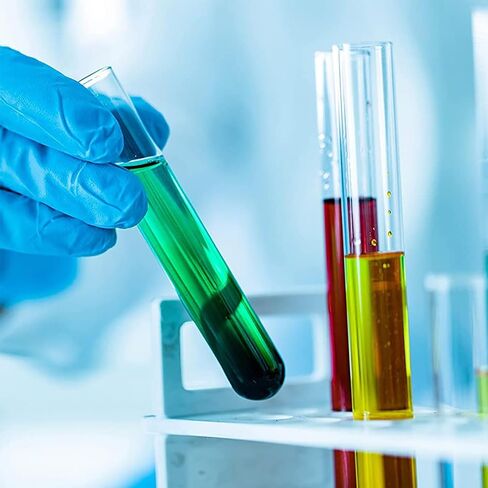 Test Tubes, 15Pcs 5ml Plastic Tube, Propagation Tubes, Test Tubes with Lids, Plastic Test Tubes, Test Tube, Test Tubes for Plants, Plastic Tubes with Caps, Clear Plastic Test Tubes with Cork Stoppers in Kuwait