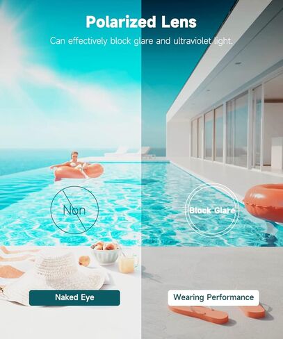 RIOROO Swim Goggles,Polarized Swimming Goggles for Men Women Adults Youth Anti Fog/No Leak/Clear Wide Vision/UV Protection in Saudi Arabia
