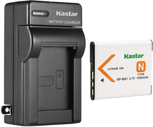 بديل شاحن بطارية حائطي Kastar AC لكاميرات Sony NP-BN1، نوع N، Sony BC-CSN، شاحن BC-CSNB، Sony Cyber-Shot DSC-WX80، كاميرات Cyber-Shot DSC-WX100 in Saudi Arabia