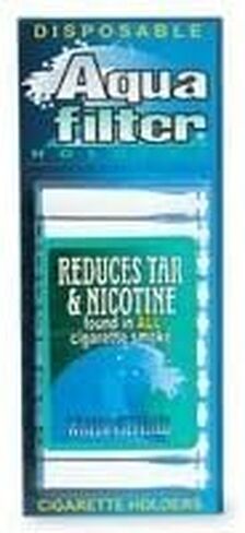 Aqua Filter, Nicotine & Tar Filtered Disposable Cigarette Holders - 10 ea in Saudi Arabia