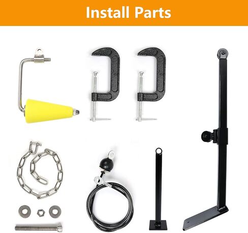 نظام بكرة تدريب على طاولة المعركة لمصارعة الذراع القياسية، معدات احترافية لساعد اللياقة البدنية، جهاز تمرين قوة المعصم لتثبيت سطح المكتب مع مقبض، JR-0077-GE in Kuwait