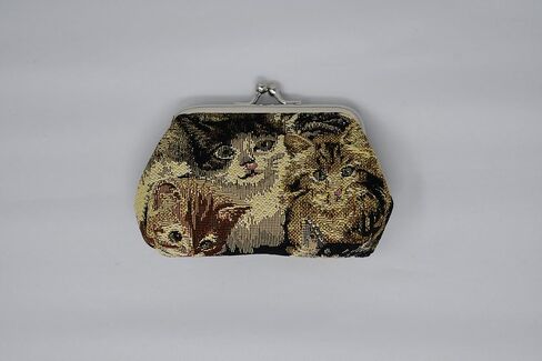 Signare 01 Cat Coin Purse with One Compartment, Tapestry in Saudi Arabia