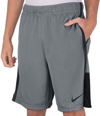 Nike Men's Dri-FIT Knit Training Hybrid Shorts (Grey/Black) Size 4XL in Saudi Arabia