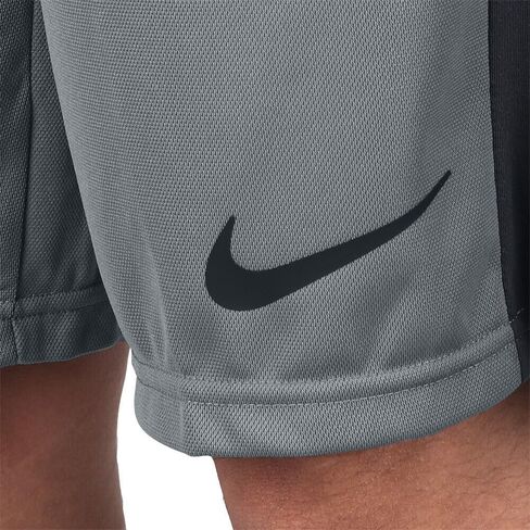 Nike Men's Dri-FIT Knit Training Hybrid Shorts (Grey/Black) Size 4XL in Saudi Arabia
