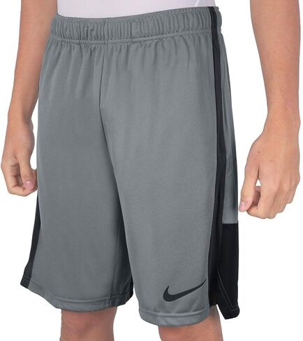 Nike Men's Dri-FIT Knit Training Hybrid Shorts (Grey/Black) Size 4XL in Saudi Arabia