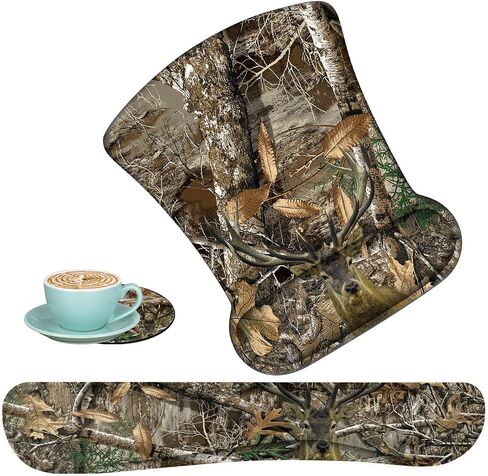 Large Gaming Mouse Pad, Keyboard Wrist Rest + Mouse Wrist Pad + Coaster + Mini Hook Desk Pad Set, Memory Foam, Non-Slip Base. Suitable for Office and Home - Sunflower Inspirational Quote in Saudi Arabia
