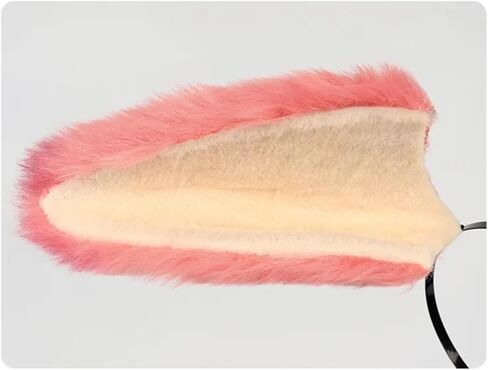 آذان جينشين إمباكت ياي ميكو، آذان أغطية رأس أرنب الثعلب الحيواني، دعائم إكسسوارات تأثير جينشين، عصابة رأس لوليتا أرنب الأذن لحفلات الهالوين ياي ميكو in Kuwait