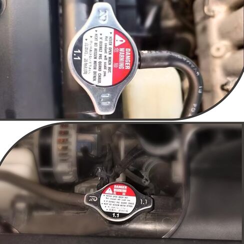 غطاء مشعاع Ladnum، متوافق مع 1995-2007 Honda Odyssey، 1992-2005 Honda Civic، 1994-2006 Honda Accord، 2003-2008 Pilot، 1997-2005 Honda CRV، قطعة بديلة 19045-PAA-A01 19045PAAA01 in Kuwait