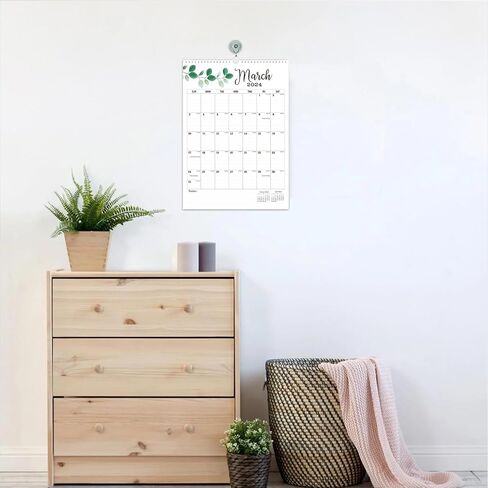 2024 Desk Calendar, 17" x 12" 2024-2025 Desk Calendar,18 Months Wall Calendar, Jan. 2024 - Jun. 2025,Thick Paper with Corner Protectors, Large Ruled Blocks, Perfect for Planning and Organizing in Saudi Arabia