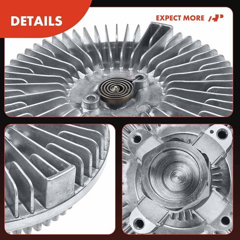 A-Premium Electronic Radiator Cooling Fan Clutch Compatible with Chevrolet C4500 5500 Kodiak & GMC C4500 5500 Topkick 2003-2007 V8 6.6L OHV Diesel, Replace# 15083219 in Saudi Arabia