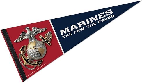 WinCraft United States Military Marines U.S. Marines Premium Pennant, Multicolor, One Size in Saudi Arabia