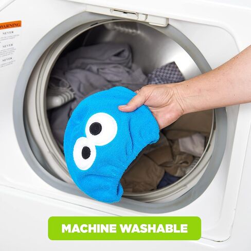 قبعة منشفة لتجفيف الشعر للأطفال من سيسامي ستريت كوكي مونستر in Kuwait