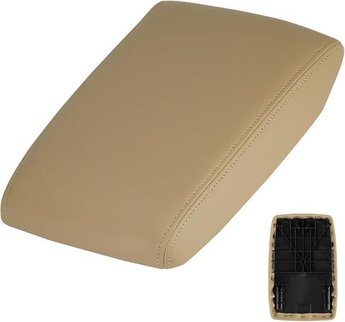 غطاء وحدة التحكم المركزية Youxmoto مناسب لتويوتا هايلاندر 2008 2009 2010 2011 2012 2013 2014؛ غطاء مسند ذراع رمادي من جلد البولي يوريثان ولوحة خلفية من ABS in Saudi Arabia