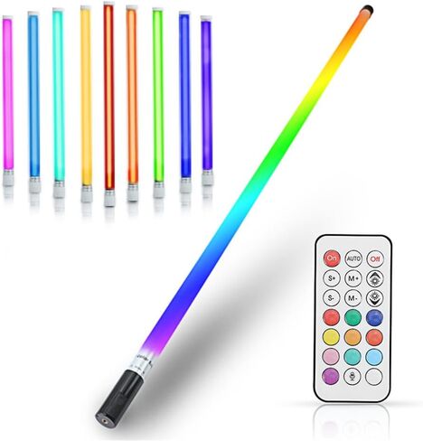 zdmdrgb 4pack rgb أدى أنبوب ضوء بار يده المحمولة بطارية قابلة للشحن t8 4ft النيون أنبوب ضوء فيديو عصا عصا الوقوف ل DJ الرقص حزب الأحداث أضواء المسرح in Kuwait