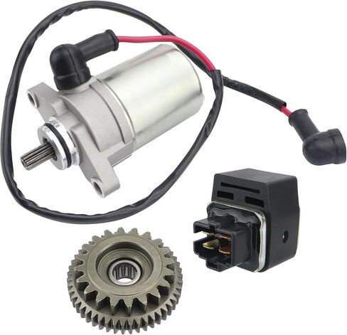 shamofeng Starter w/Relay for Polaris Sportsman 90 01-06, Scrambler 90 01-03, Predator 90 03-06, for E-Ton 90 ATV AXL/DXL/NXL/RXL/TXL, 0450533 0451692 650611, Predator Scrambler Sportsman 90 Starter in Saudi Arabia