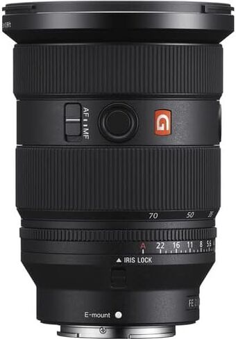 عدسة سوني FE مقاس 24-70 مم f/2.8 GM II E (SEL2470GM2) + مجموعة مرشحات + حافظة غطاء + مجموعة تنظيف (متجددة) in Saudi Arabia