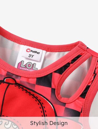 L.O.L. Surprise! Toddler Girls 2 Piece Outfits Sleeveless Shirt Tank Top and Cargo Shorts Set in Saudi Arabia