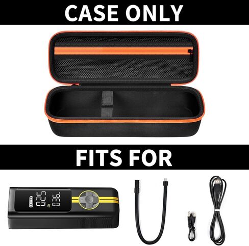 حافظة منفاخ الإطارات متوافقة مع Fanttik X8 لـ Apex/Skight/Nulksen 150 PSI/VacLife/لـ UABRLA/لـ ILTIDE، حامل تخزين مضخة كهربائية لدراجة السيارة in Kuwait