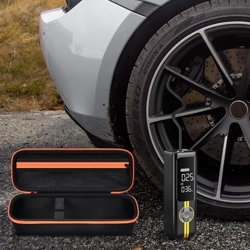 حافظة منفاخ الإطارات متوافقة مع Fanttik X8 لـ Apex/Skight/Nulksen 150 PSI/VacLife/لـ UABRLA/لـ ILTIDE، حامل تخزين مضخة كهربائية لدراجة السيارة in Kuwait