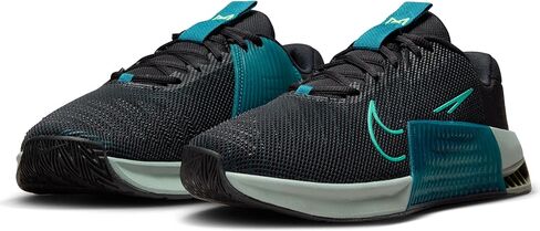Nike Metcon 9 Men's Workout Shoes (DZ2617-003, Black/Clear Jade/Mica Green/Geode Teal) Size 7 in Saudi Arabia