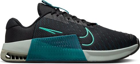 Nike Metcon 9 Men's Workout Shoes (DZ2617-003, Black/Clear Jade/Mica Green/Geode Teal) Size 7 in Saudi Arabia