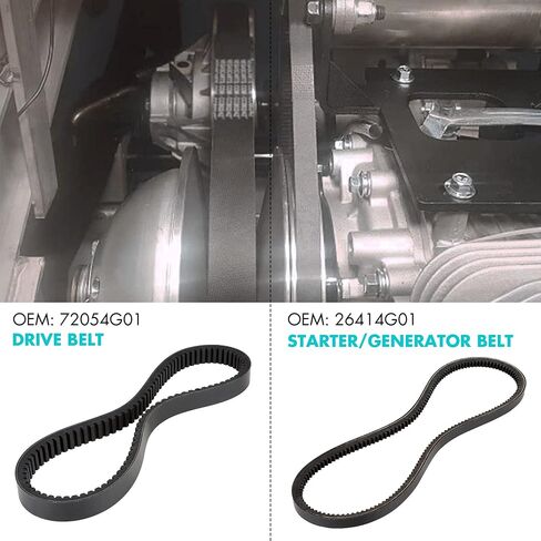 مجموعة أدوات ضبط عربة الجولف EZGO مع حزام القيادة وحزام التشغيل Gen.Belt لميدالية EZGO TXT 1994-2005 مع محرك روبينز 295/350cc 4 دورات in Saudi Arabia