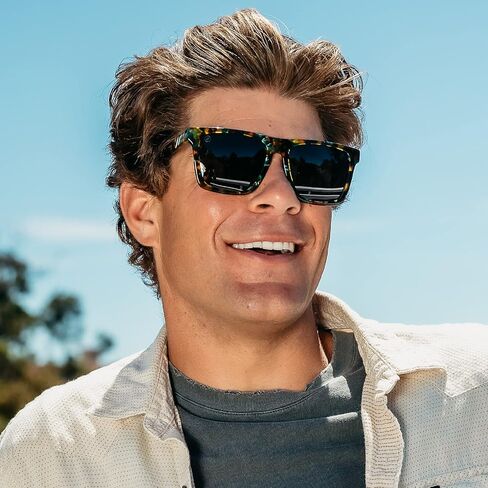Blenders Eyewear Romeo – نظارات شمسية مستقطبة – إطار متين وأنيق من الأسيتات – حماية 100% من الأشعة فوق البنفسجية in Kuwait