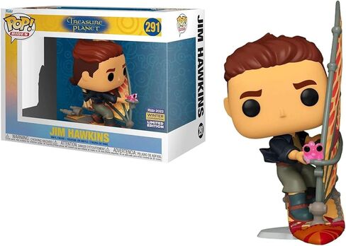 Funko Pop! Ride: Disney Treasure Planet - Jim Hawkins (Speeder) #291 - Vinyl Figure in Saudi Arabia