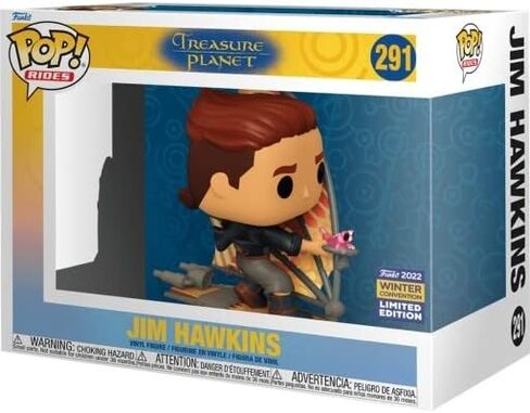Funko Pop! Ride: Disney Treasure Planet - Jim Hawkins (Speeder) #291 - Vinyl Figure in Saudi Arabia