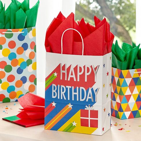 Hallmark Red and Green Bulk Tissue Paper for Gift Wrapping (100 Sheets) for Gift Bags, Christmas Presents, Holiday Crafts and More in Saudi Arabia