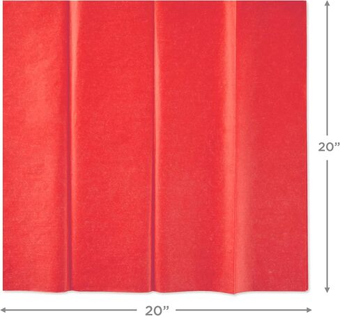 Hallmark Red and Green Bulk Tissue Paper for Gift Wrapping (100 Sheets) for Gift Bags, Christmas Presents, Holiday Crafts and More in Saudi Arabia