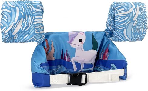 Silfrae Swim Vest Swim Floatation Vest Learn-to-Swim Device for Kids 30-50 lbs in Saudi Arabia