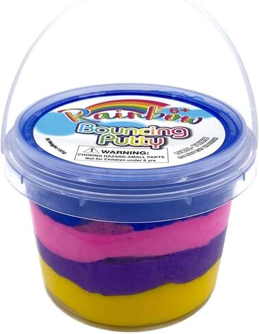 Rainbow High Bouncing Putty Bucket, Multicolored in Saudi Arabia